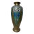 Quality Antique Japanese Bronze Enamel Champleve Cloisonne Urn Asian Vase For Sale