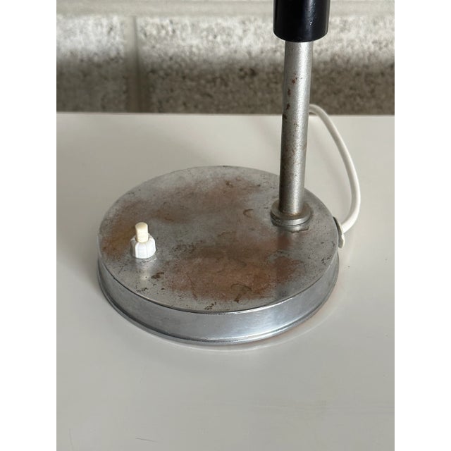 1940s Harald Notini for Böhlmarks Attributed Table Lamp, Sweden For Sale In Philadelphia - Image 6 of 9