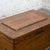 19th Century Antique Colonial Rustic Pine Carpenter’s Tool Chest Trunk or Coffee Table For Sale - Image 6 of 18