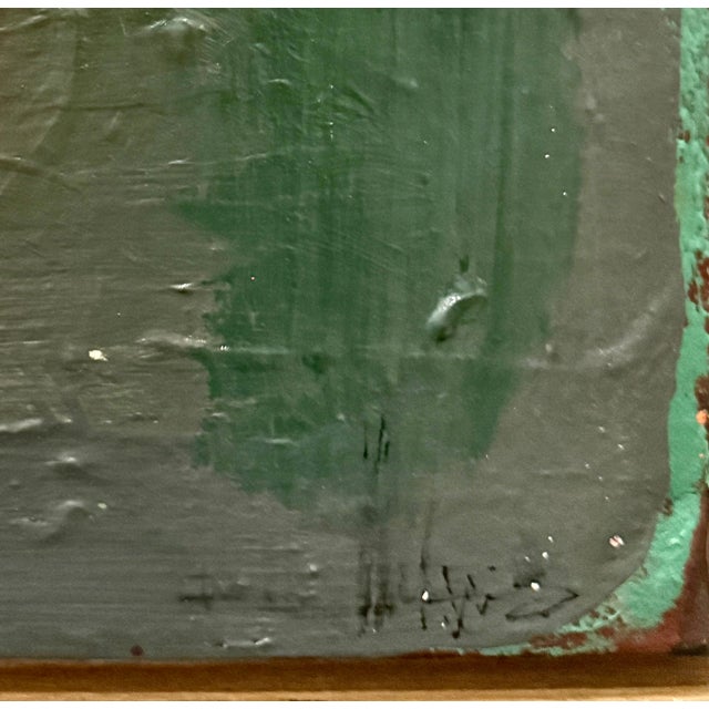 Original Abstract Expressionist Painting in Gallery Frame For Sale - Image 13 of 13