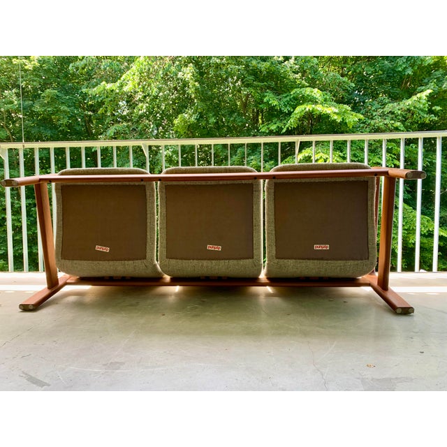 Mid-Century Danish Teak Sofa from Dyrlund, 1970s For Sale - Image 11 of 18