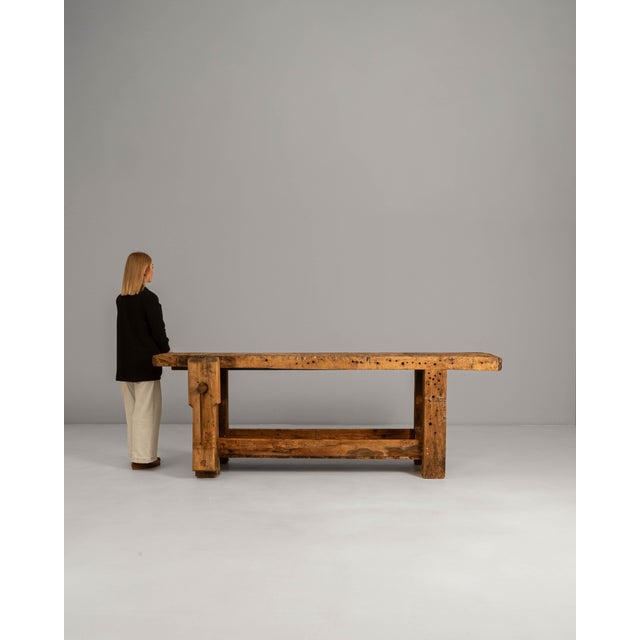 20th Century French Wooden Work Table For Sale - Image 17 of 18