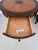 Coffee 1990s Vintage Schnadig Mahogany Pedestal Round End Table or Drum Table For Sale - Image 8 of 9
