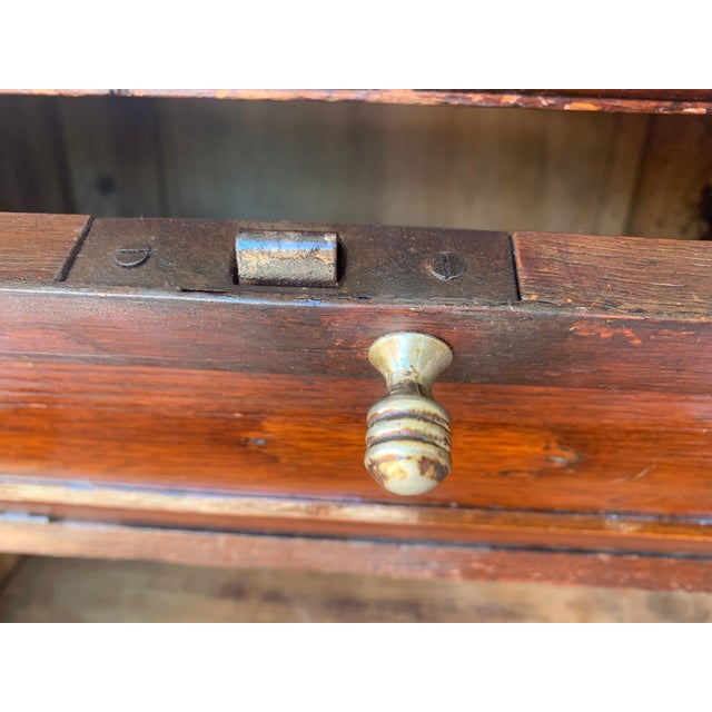 Mid 20th Century French Art Deco Filling Cabinet with Five Folding Fronts For Sale - Image 14 of 18