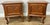 Vintage French Louis Style Oak Bedside Tables, Set of 2 For Sale - Image 12 of 12
