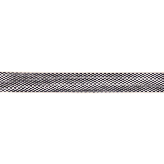 Inspired by an 18th-century fabric that was used for curtains and valances, this wonderfully simple checkered trim is 2...