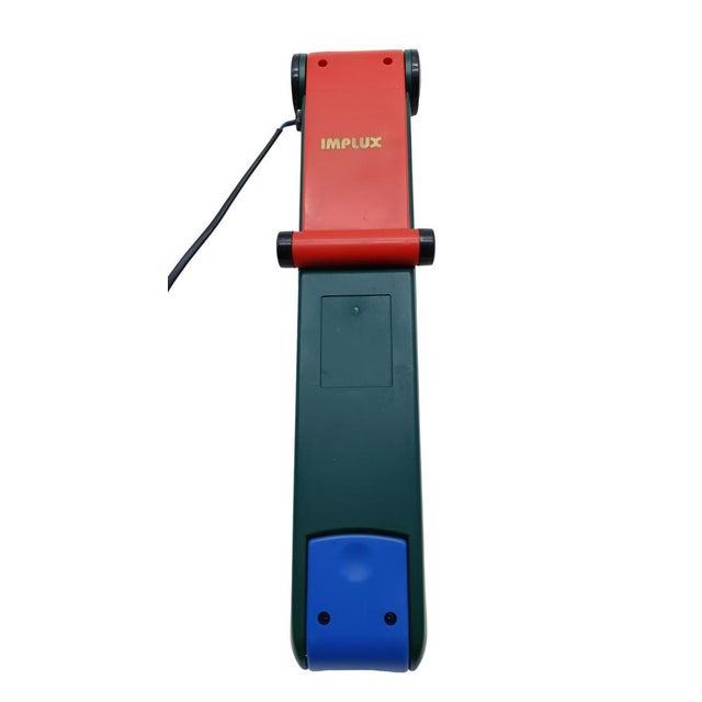 Yellow Vintage Italian Folding Table Lamp, 1980s For Sale - Image 8 of 12