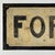 American Large Vintage "For Sale" Sign Hand Painted on Sheet Metal, Early 20th Century For Sale - Image 3 of 12