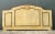 Vintage Hand-Painted Wood Queen Headboard For Sale In West Palm - Image 6 of 12