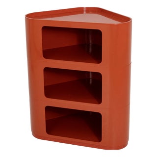 Valletto Triangolo Storage Unit from Valenti, 1970s For Sale