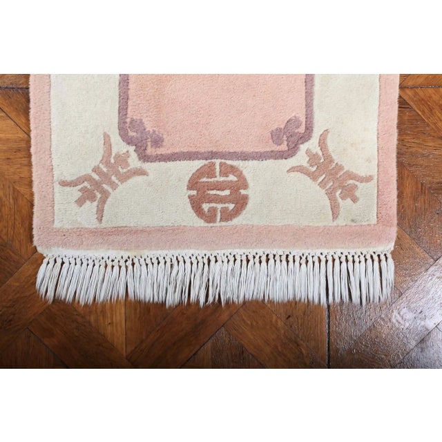 Chinese Hand-Knotted Wool Rugs, Set of 2 For Sale - Image 3 of 5