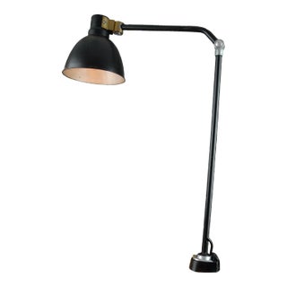 Task Lamp or Clamp Table Light by Peter Behrens for AEG, 1920s, Germany For Sale