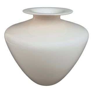 Modern Pink Glossy Murano Glass Vase by V. Nason & C., 1970s For Sale