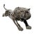 Antique 19th Century Japanese Meiji Okimono Bronze Tiger Sculpture - Signed Japan, Meiji Period (1868-1912) A Roaring...