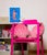 Modern Pink Pillow ,Handmade Soft Decorative Cushion ,Modern Home Gift For Sale - Image 3 of 3
