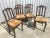 Set or 4 Louis XV style chairs. The structure is made or solid oak, beautifully carved. Original, good condition, seats...