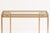 Metal French Gilded Metal Console Table by Pierre Vandel, 1970s For Sale - Image 7 of 12
