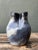 Ceramic Vintage Double Neck Ceramic Vase For Sale - Image 7 of 12