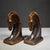 ABOUT Art Deco Trojan horse bookends with original sticker manufactured by Dodge Trophy Inc. Bronze and copper finish with...