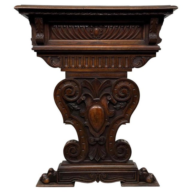 Antique Walnut Occasional Table, 1800s For Sale - Image 9 of 12