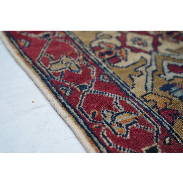 Traditional Late 19th Century Antique Kerman Rug 4'2'' X 6'1'' For Sale - Image 3 of 9