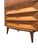 Mid Century Modern Vintage Tall Dresser High Boy in Albert Parvin Style Sculpted Design For Sale - Image 4 of 8