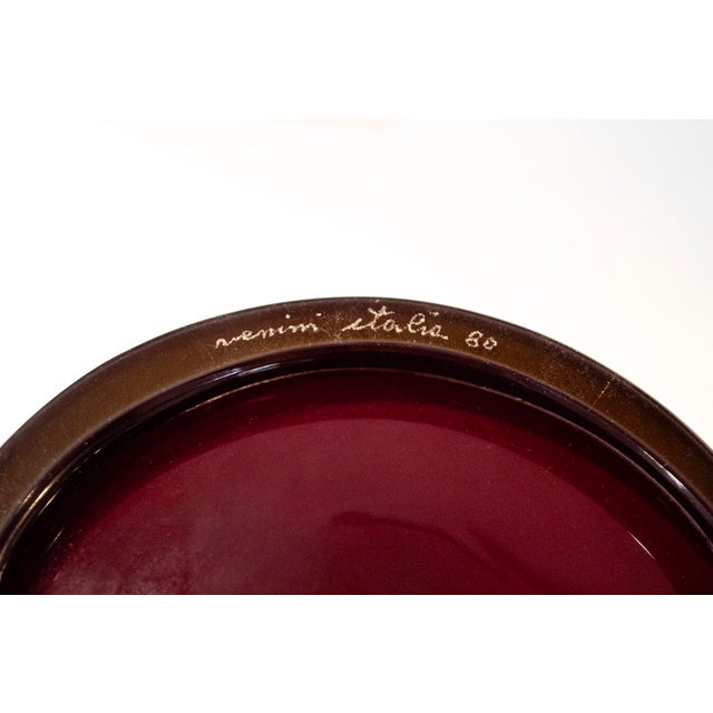 Murano Glass Vase by Paolo Venini, 1980 For Sale - Image 3 of 5
