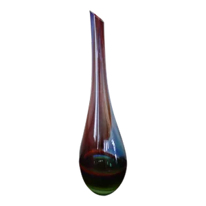Art Glass Vase, Signed