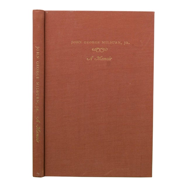 "John George Milburn, Jr. A Memoir" 1938 For Sale