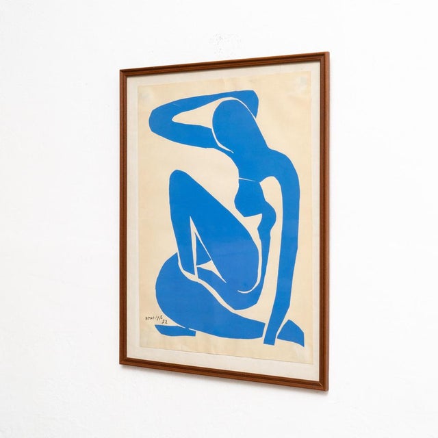 After Henri Matisse, Nu Bleu, Lithograph, 1970 For Sale - Image 4 of 15