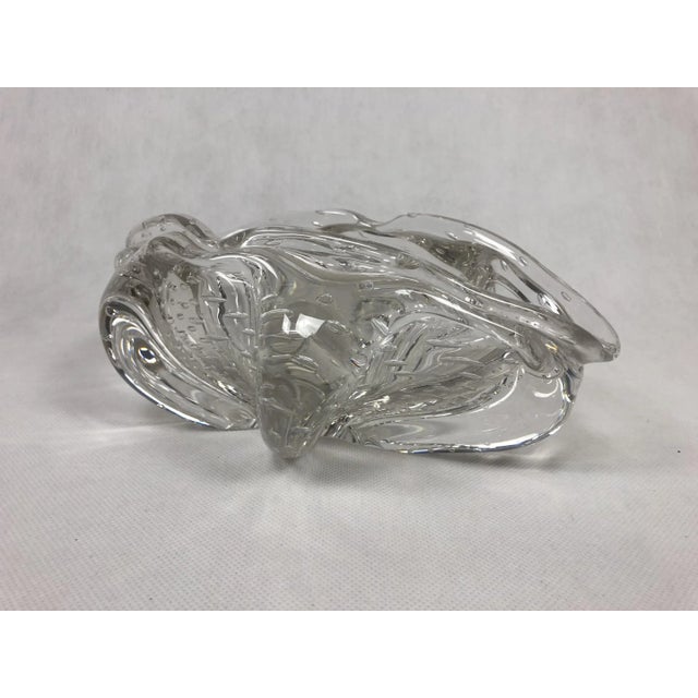 1960s Bohemian Glass Bowl attributed to Josef Hospodka for Chribska Sklarna, 1960s For Sale - Image 5 of 10