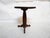 Antique Round Carved Wood Pedestal Side Table For Sale - Image 4 of 15
