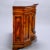 19th Century Burl Walnut Cabinet With Rounded Front and Original Keys For Sale - Image 9 of 11