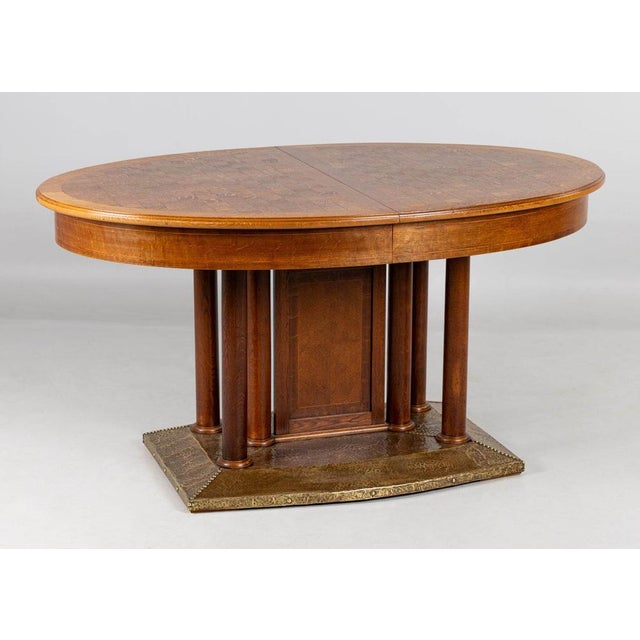 Vintage Art Deco Dining Table, 1920s For Sale - Image 13 of 15