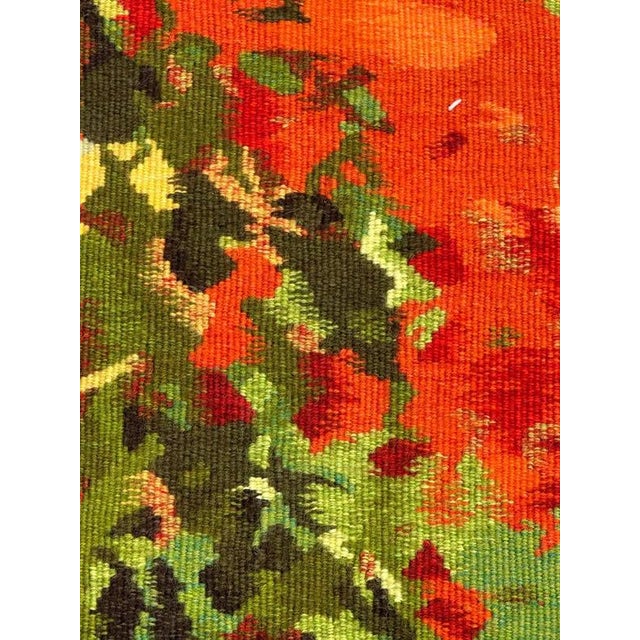Modern Aubusson Tapestry by Artdad, 1980s For Sale - Image 10 of 18