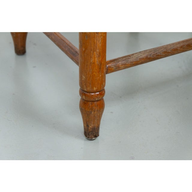 Danish Oak Chairs with Rush Seats in Seagrass by Hans Dau, 1940s, Set of 6 For Sale - Image 18 of 18