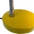 Vintage Table Lamp in Yellow and White with Gooseneck For Sale - Image 5 of 7