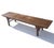 Made of solid elm wood, the color and wood of this rustic vintage bench is exact the same as it was found. It will be a...