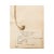 Vintage Swedish Herbarium - Fritillaria ~ Checkered Lily, Circa 1937 For Sale - Image 4 of 4