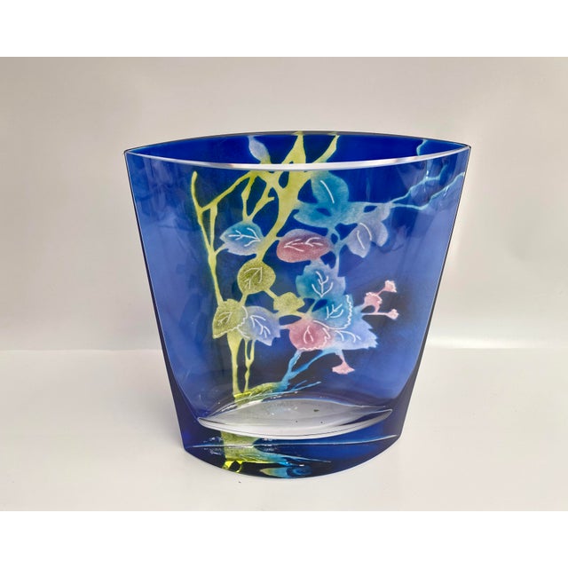 Vintage Art Glass Vase by Ada Lisa Gjeruldsen, 2012 For Sale - Image 4 of 8