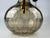 Space Age Ceiling Lamp in Glass and Brass from Glashütte Limburg, Germany, 1960s-1970s For Sale - Image 3 of 18