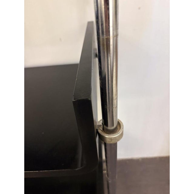 Modular Wall Unit in Lacquered Wood and Steel by Michel Ducaroy, France, 1970s For Sale - Image 3 of 10