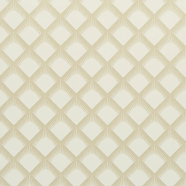 Not Yet Made - Made To Order Sample - Schumacher x Neisha Crosland Maize Wallpaper in Soft Gold For Sale - Image 5 of 5
