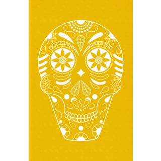 2014 "Intersections I-2" Calavera Print by Sal Muñoz For Sale