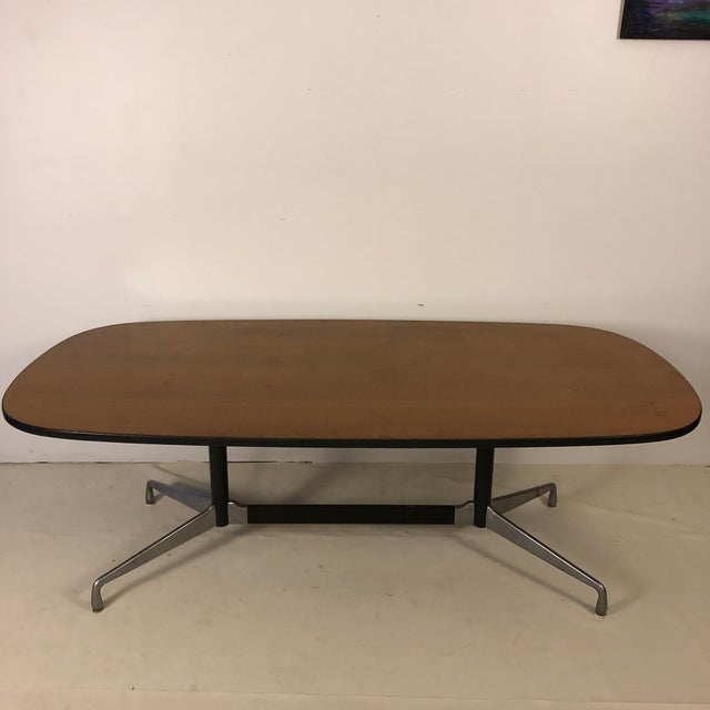 Herman Miller Aluminum Group Conference Table by Charles Eames Chairish