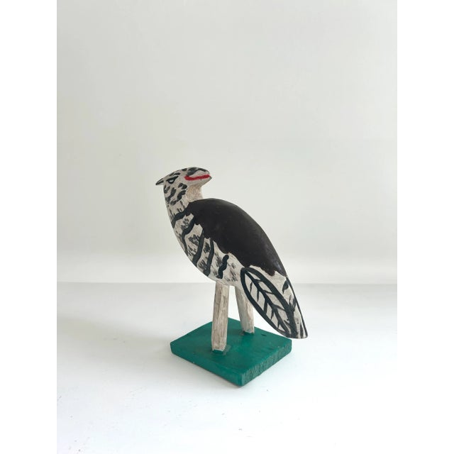 Vintage Guatemalan Folk Art Bird For Sale - Image 4 of 7