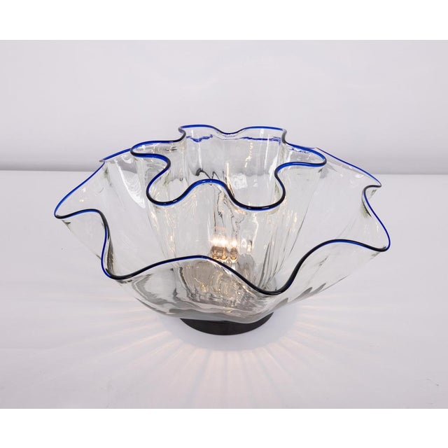 Large Murano Glass Galea Lamp by Adalberto Dal Lago for Vistosi, Italy, 1970s For Sale - Image 11 of 16