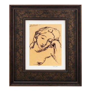 After Pablo Picasso Beautiful Fernande Limited Edition Framed For Sale