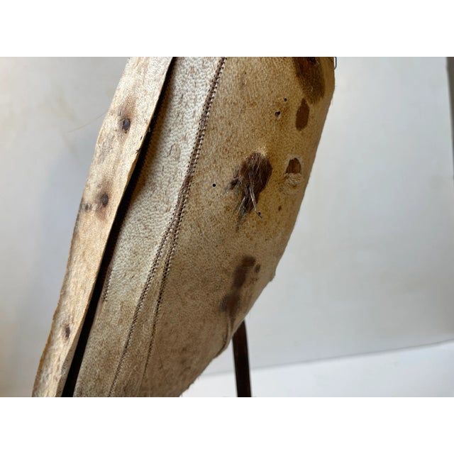 Wood French Folk Art Owl Decoy - Bird Scarer, 1930s For Sale - Image 7 of 10