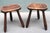 1960s Pair of French Mid-Century Milking Stools For Sale - Image 4 of 6